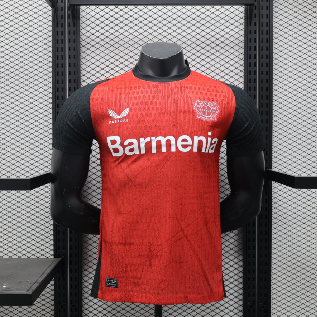 🔴 Φανέλα Bayer Leverkusen Home 2025 Werkself Identity Edition