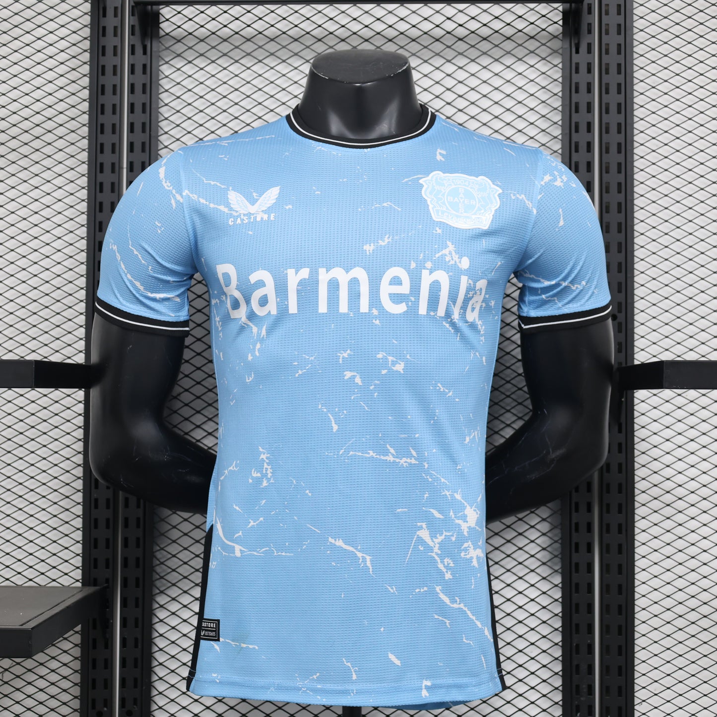 🔵 Φανέλα Bayer Leverkusen Away 2025 Ice Storm Edition
