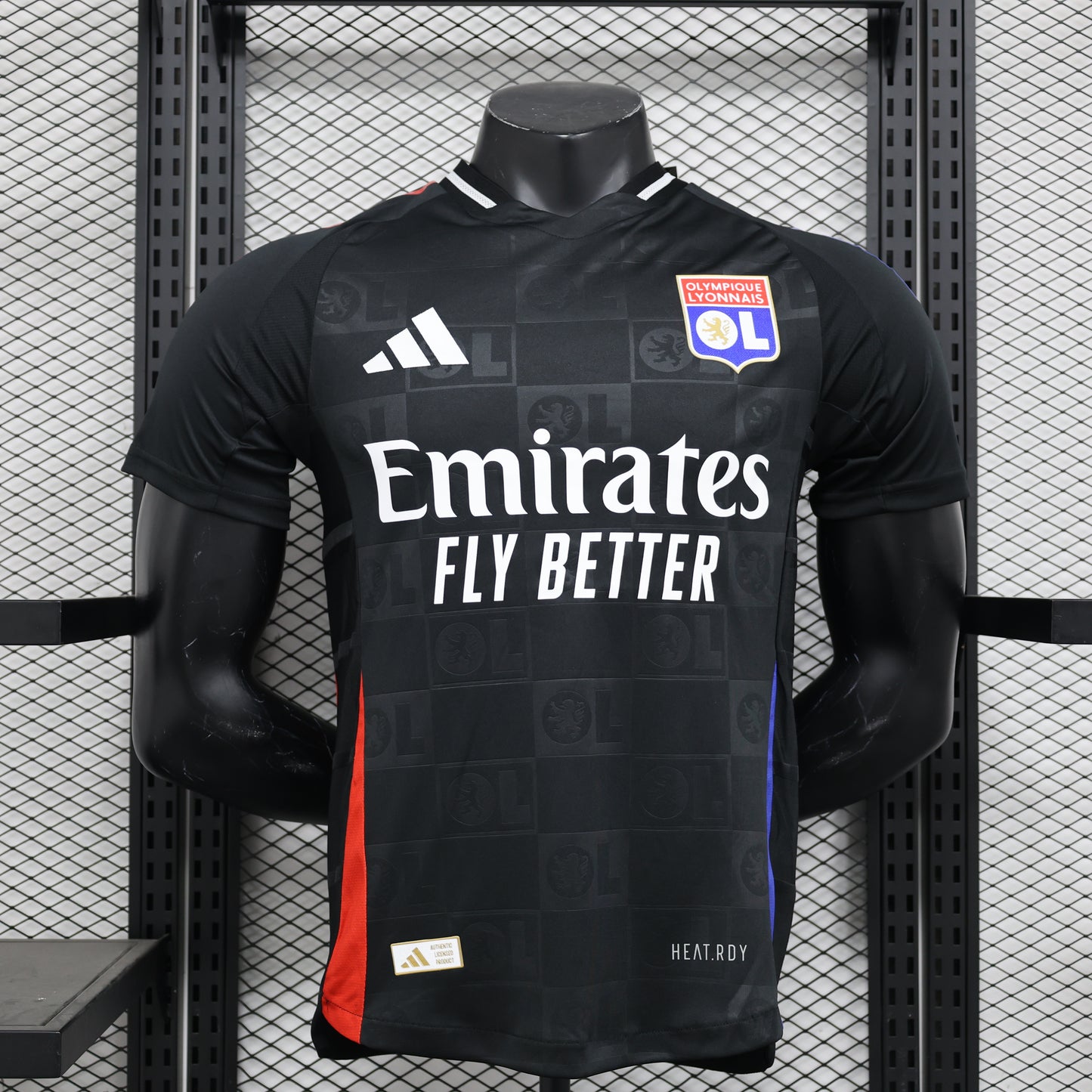 ⚫ Φανέλα Olympique Lyonnais Third 2025 Black Identity Edition