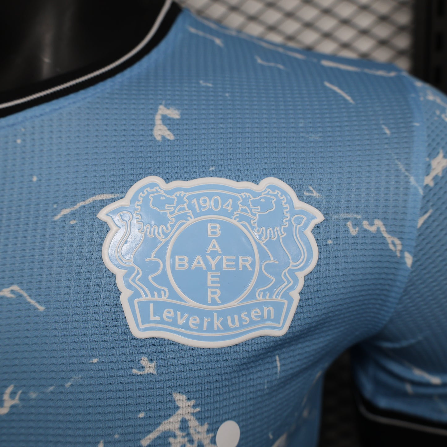 🔵 Φανέλα Bayer Leverkusen Away 2025 Ice Storm Edition