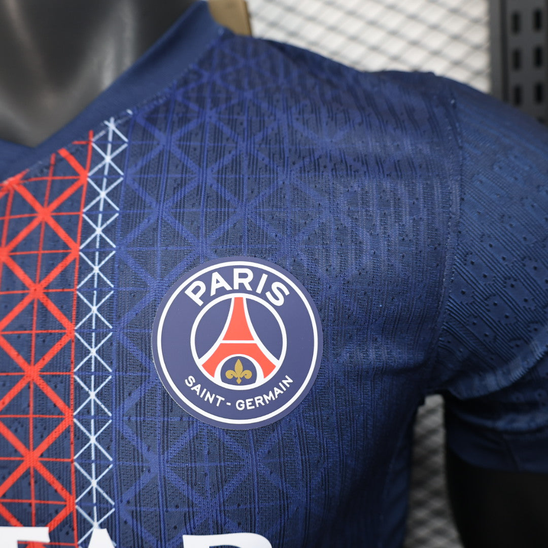 🔵 Φανέλα Paris Saint-Germain Home 2025 Tricolore Elegance Edition