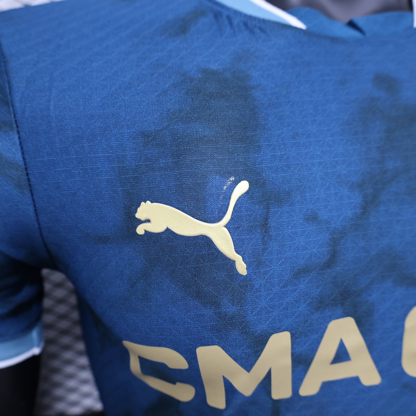 🔵 Φανέλα Olympique Marseille Away 2025 Azure Storm Edition