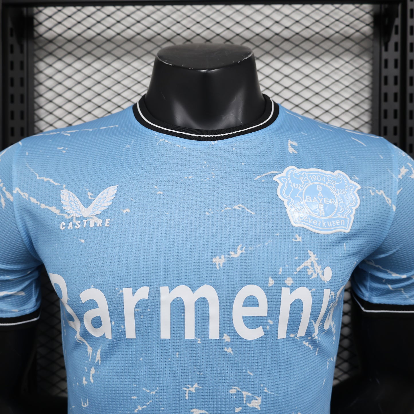 🔵 Φανέλα Bayer Leverkusen Away 2025 Ice Storm Edition