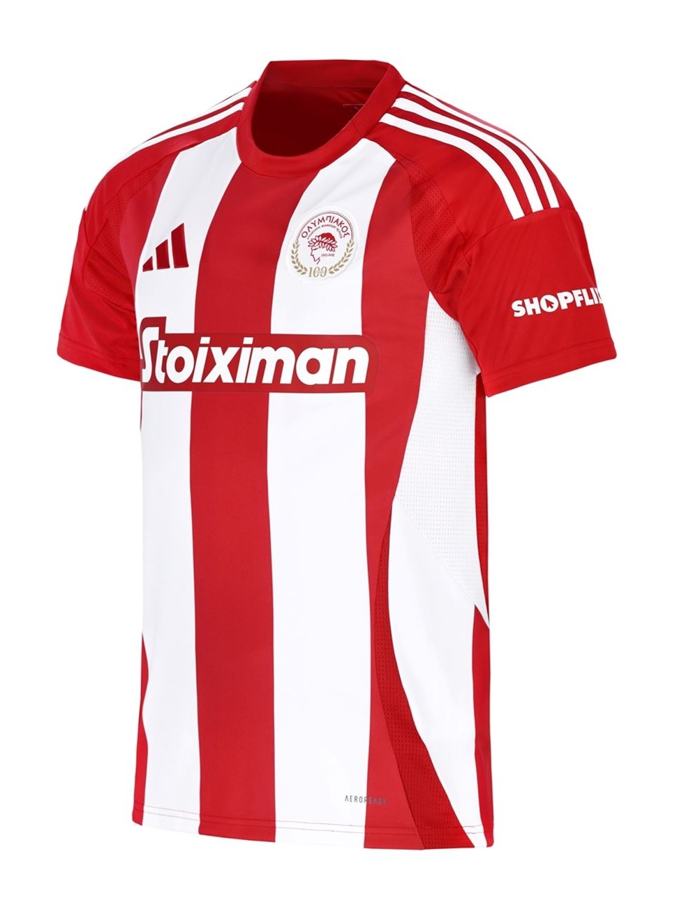 🔴⚪ Επετειακή Φανέλα Για τα 100 χρονια Ολυμπιακός Retro Αιώνια Κλασική