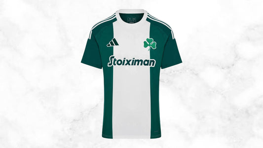 🍀 Φανέλα Panathinaikos Home/AWAY 3RD 2025 Prasini Kardia Edition
