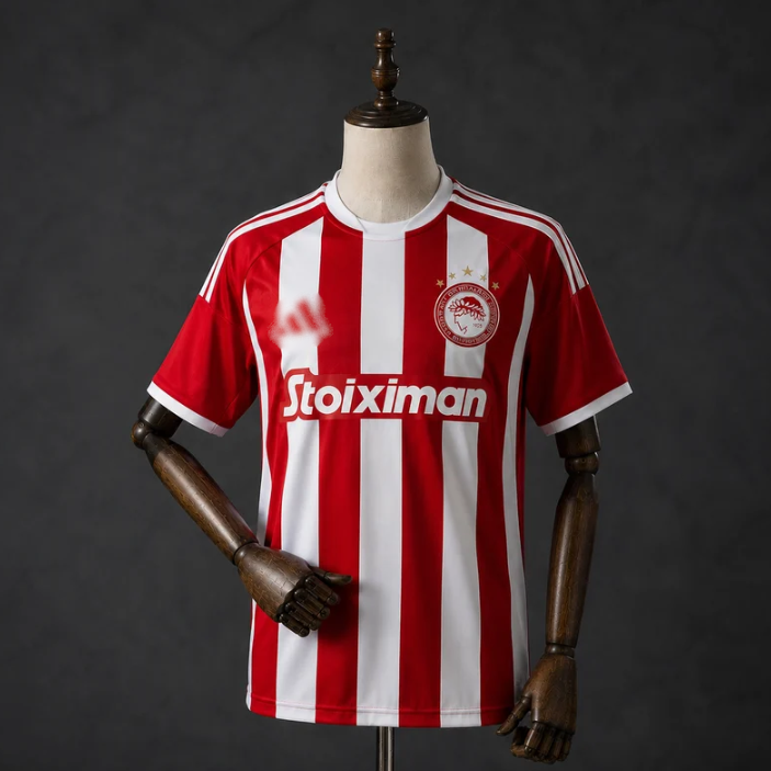 🔴NEW Ερυθρόλευκη Home 2026/27 Custom