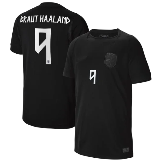 Νορβηγία Εκτός ( BRAUT HAALAND 9 ) Mundial 2026 Custom