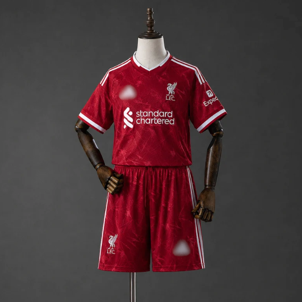 Kid Set ΛίβερΠουλ Εντός 2026/27 Custom