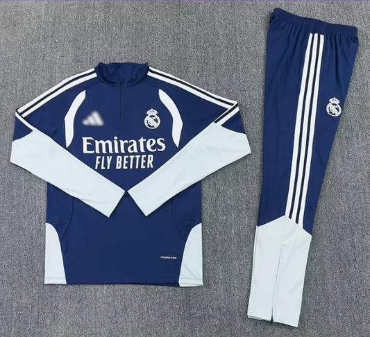 Ρεάλ Μαδρίτης Φόρμες 2026/27 (Half-Zip)
