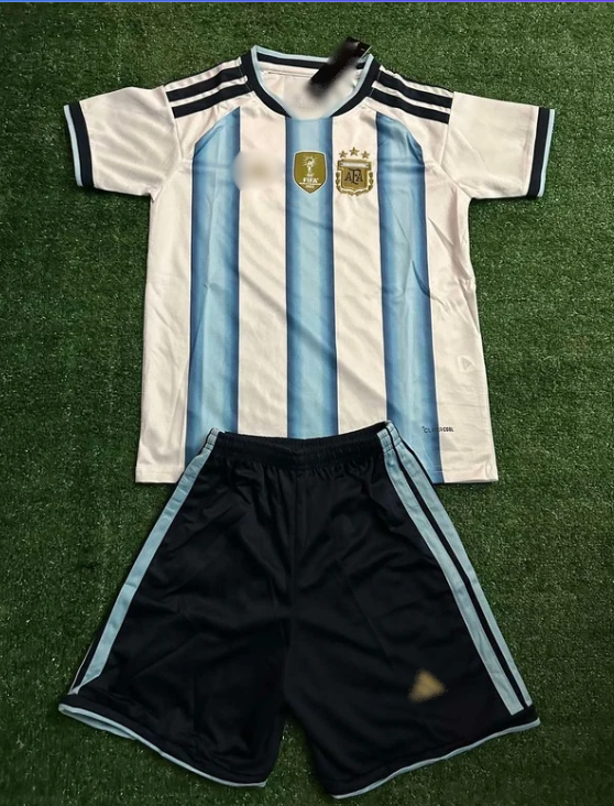 Αργεντινή Εντός Παιδικό Σέτ Mundial 2026 Custom (ΣΚΕΤΗ)