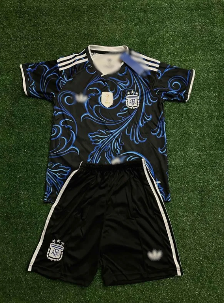 Αργεντινή Εκτός Παιδικό Σέτ Mundial 2026 Custom (ΣΚΕΤΗ)