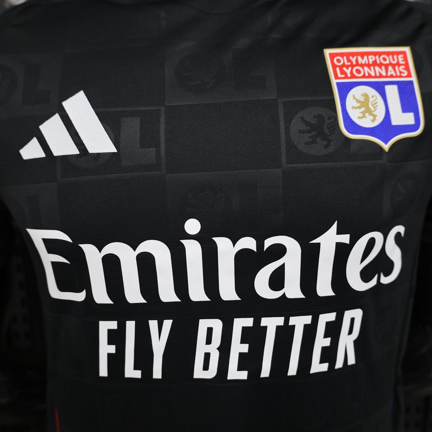 ⚫ Φανέλα Olympique Lyonnais Third 2025 Black Identity Edition