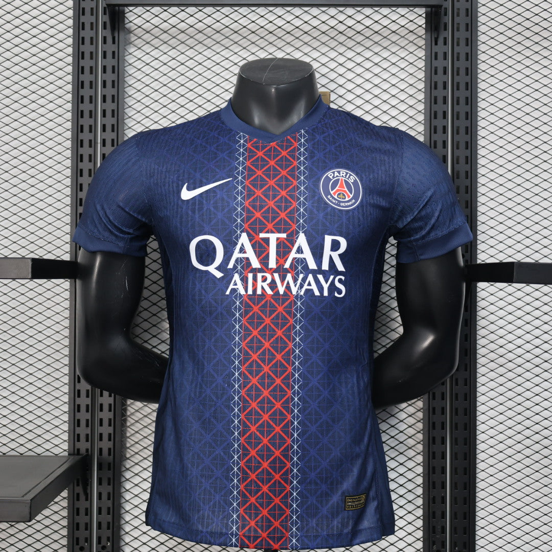 🔵 Φανέλα Paris Saint-Germain Home 2025 Tricolore Elegance Edition