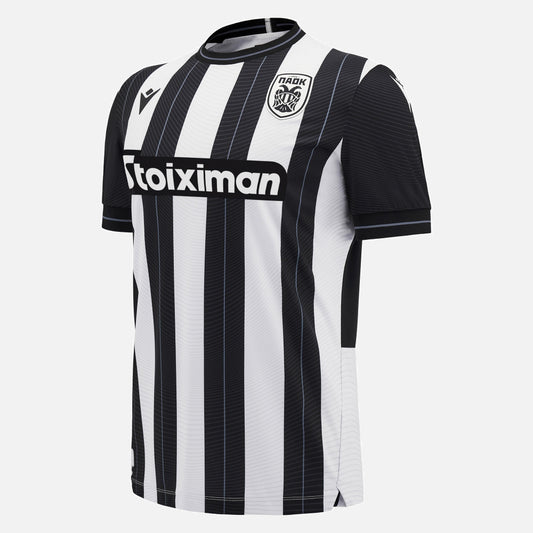 🦅 Φανέλα PAOK Home 2024/25 – «Ασπρόμαυρη Υπερηφάνεια» Edition