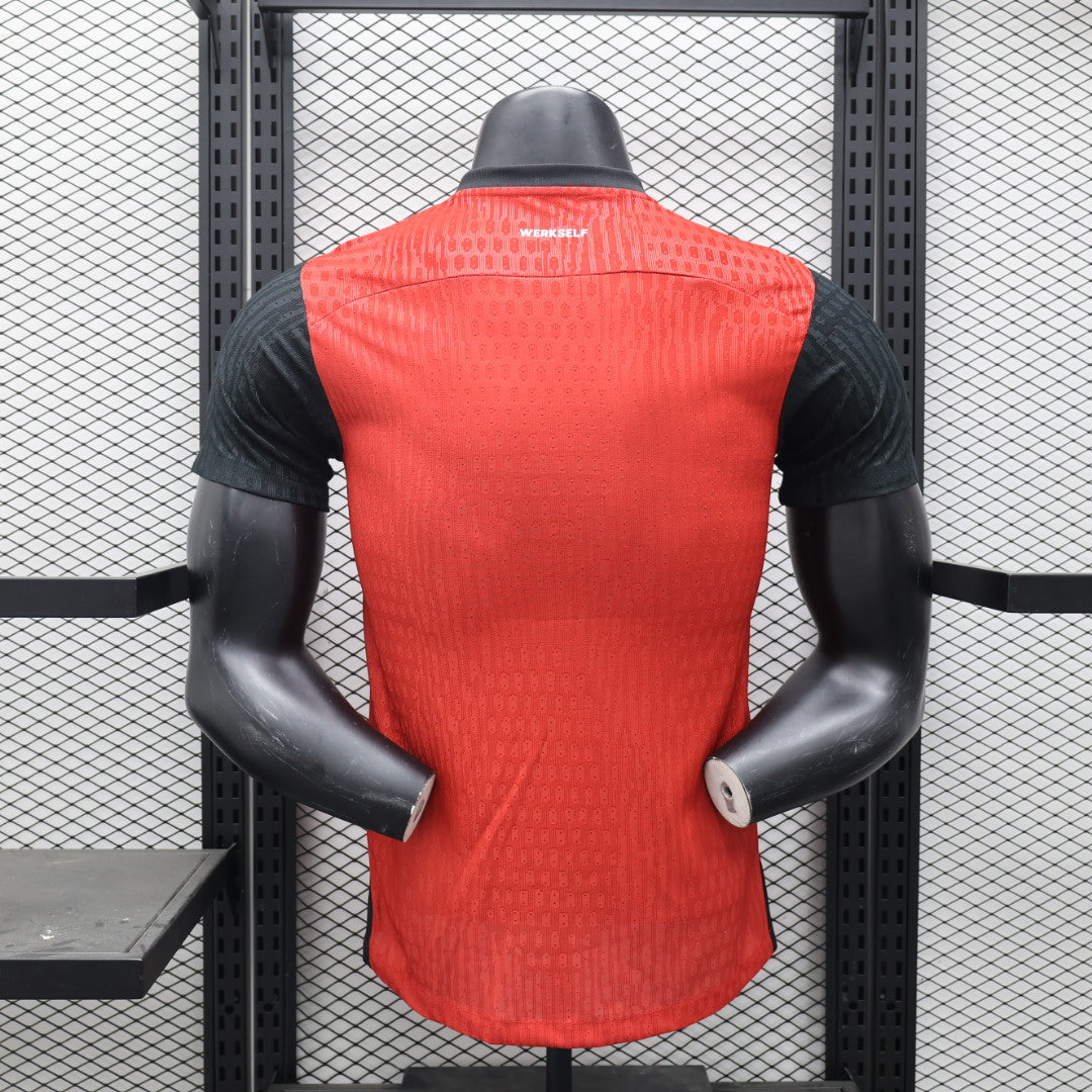 🔴 Φανέλα Bayer Leverkusen Home 2025 Werkself Identity Edition