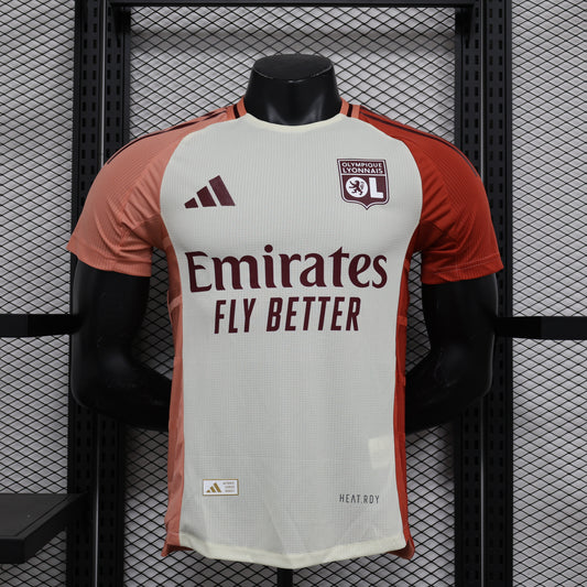 🤍 Φανέλα Olympique Lyonnais Away 2025 Clay Heritage Edition