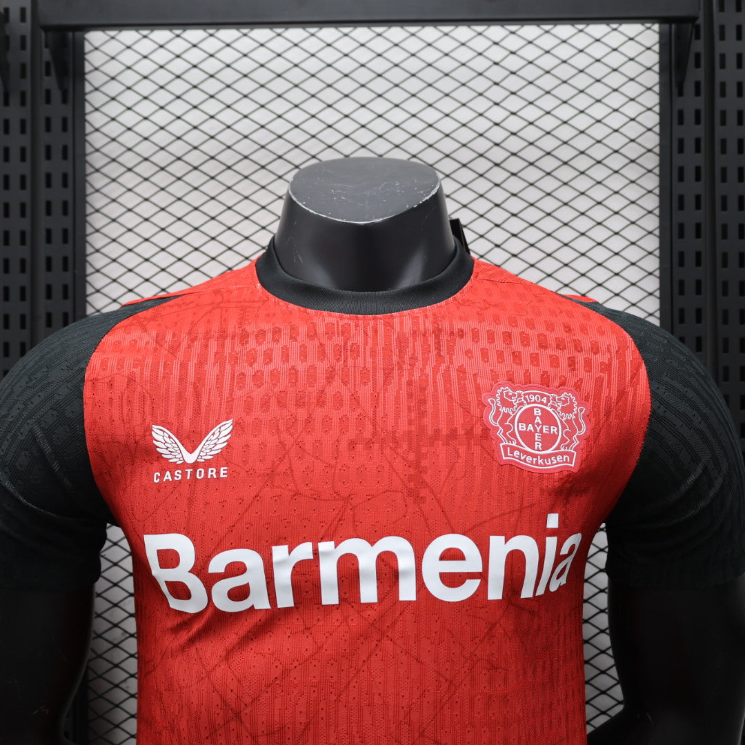 🔴 Φανέλα Bayer Leverkusen Home 2025 Werkself Identity Edition